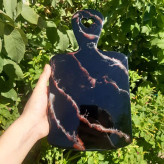 تخته سرو رزینی طرح مرمر مشکی