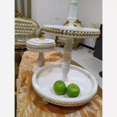 استند چوبی دو طبقه شیرینی خوری چوبی