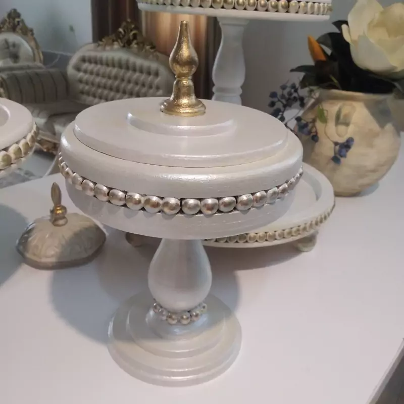شکلات خوری چوبی درب دار رایزر چوبی